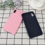 Wholesale iPhone Xs Max Pro Silicone Hard Case (Navy Blue)